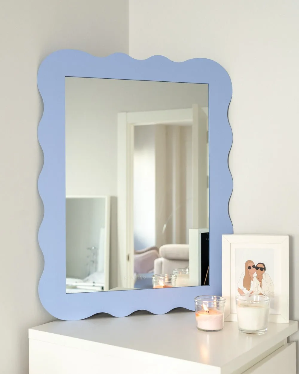Espejo de Pared Ondas - Wavy Mirror STORMI - Image 4