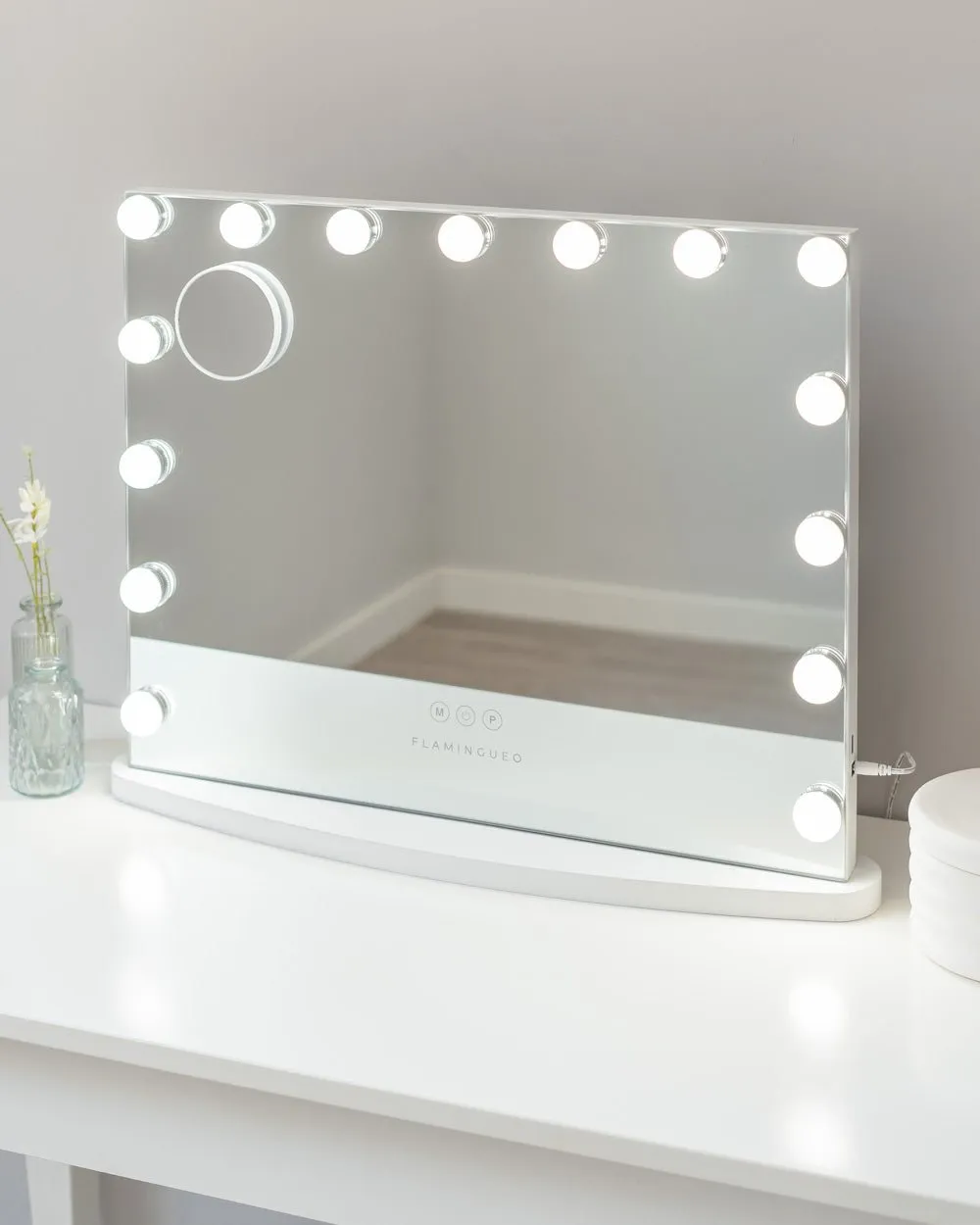 Espejo maquillaje con luz LED - GEORGINA - Image 3