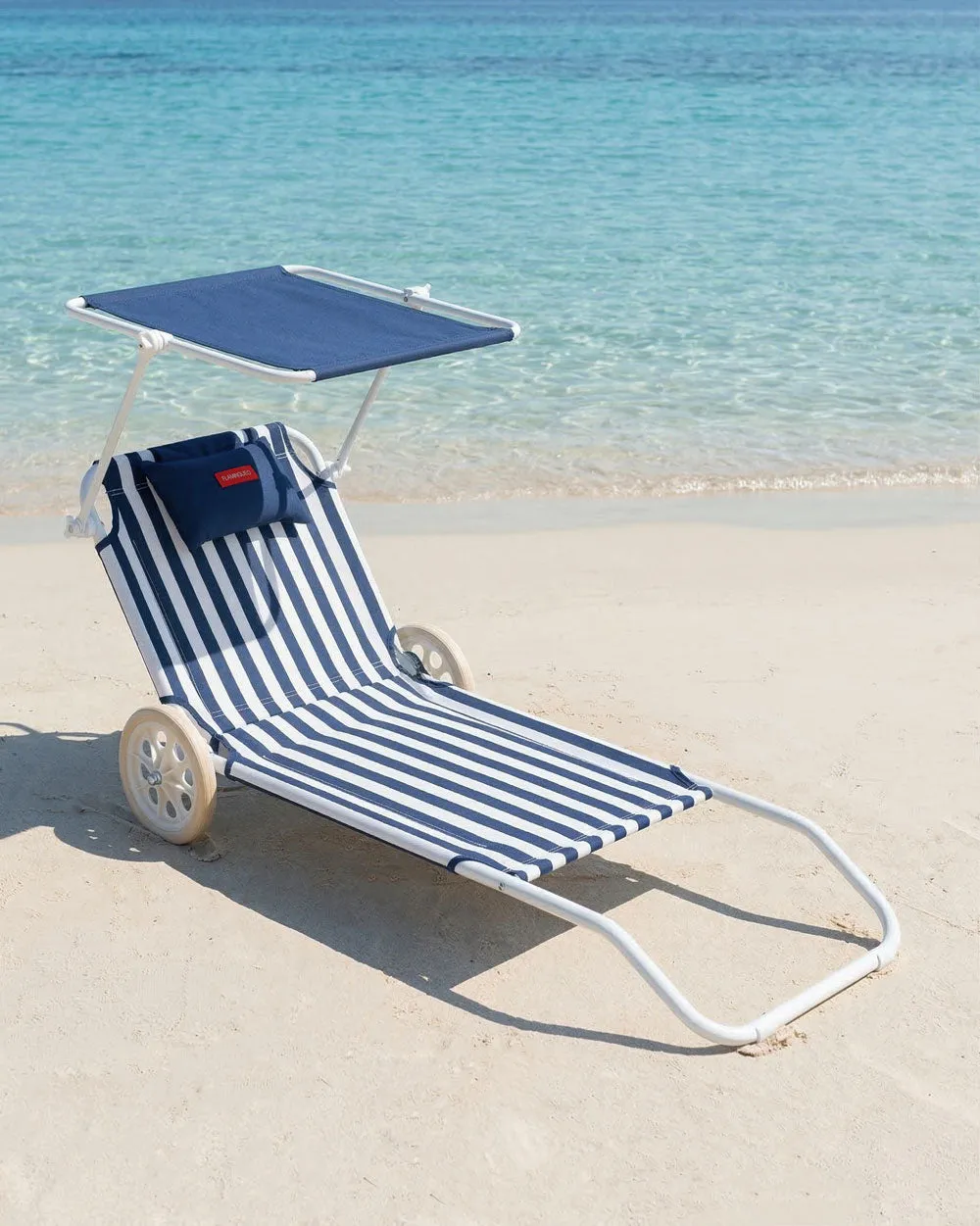 Hamaca de playa con ruedas y parasol – FREYA - Image 4