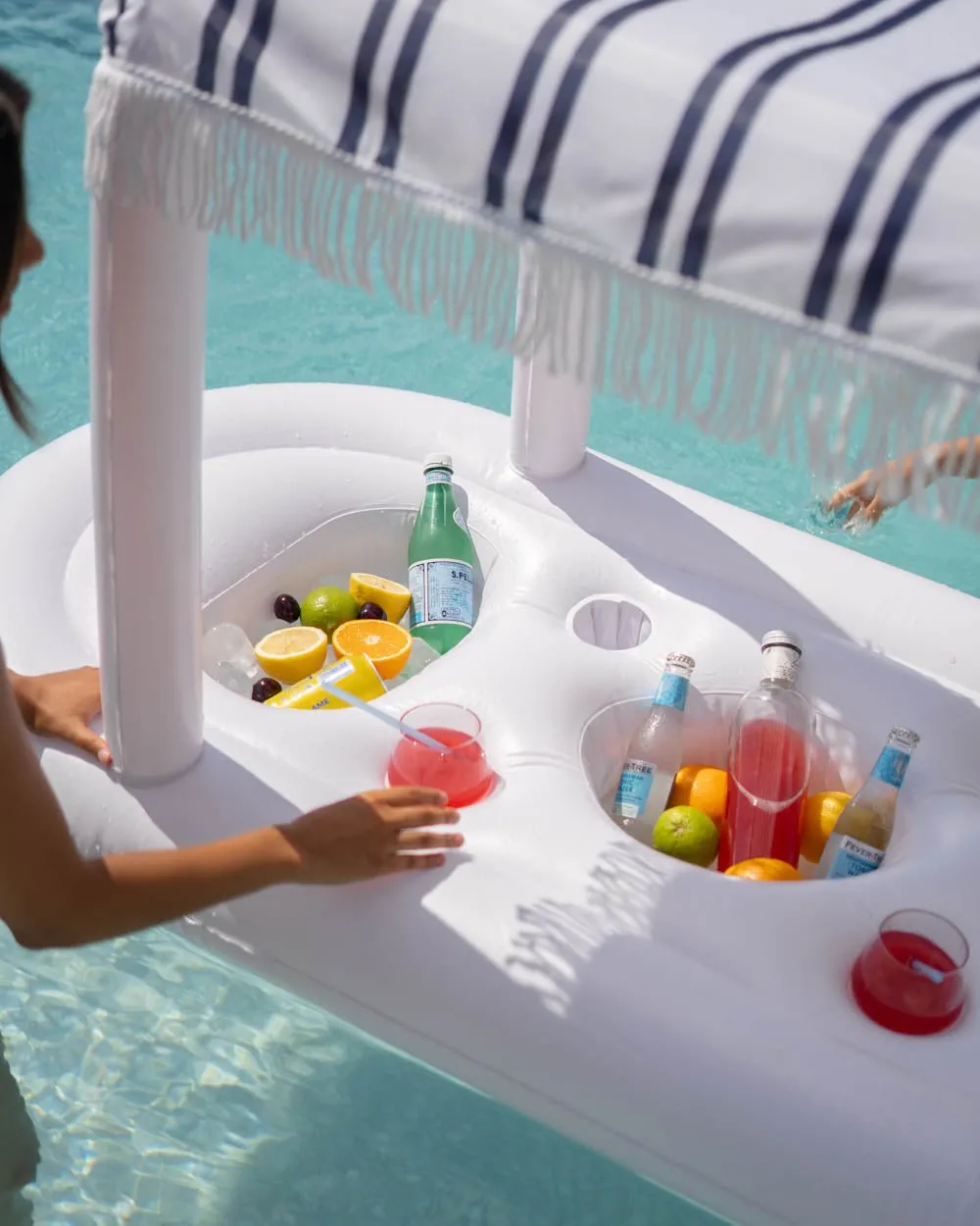 Mini bar hinchable azul - TOMMY - Image 3
