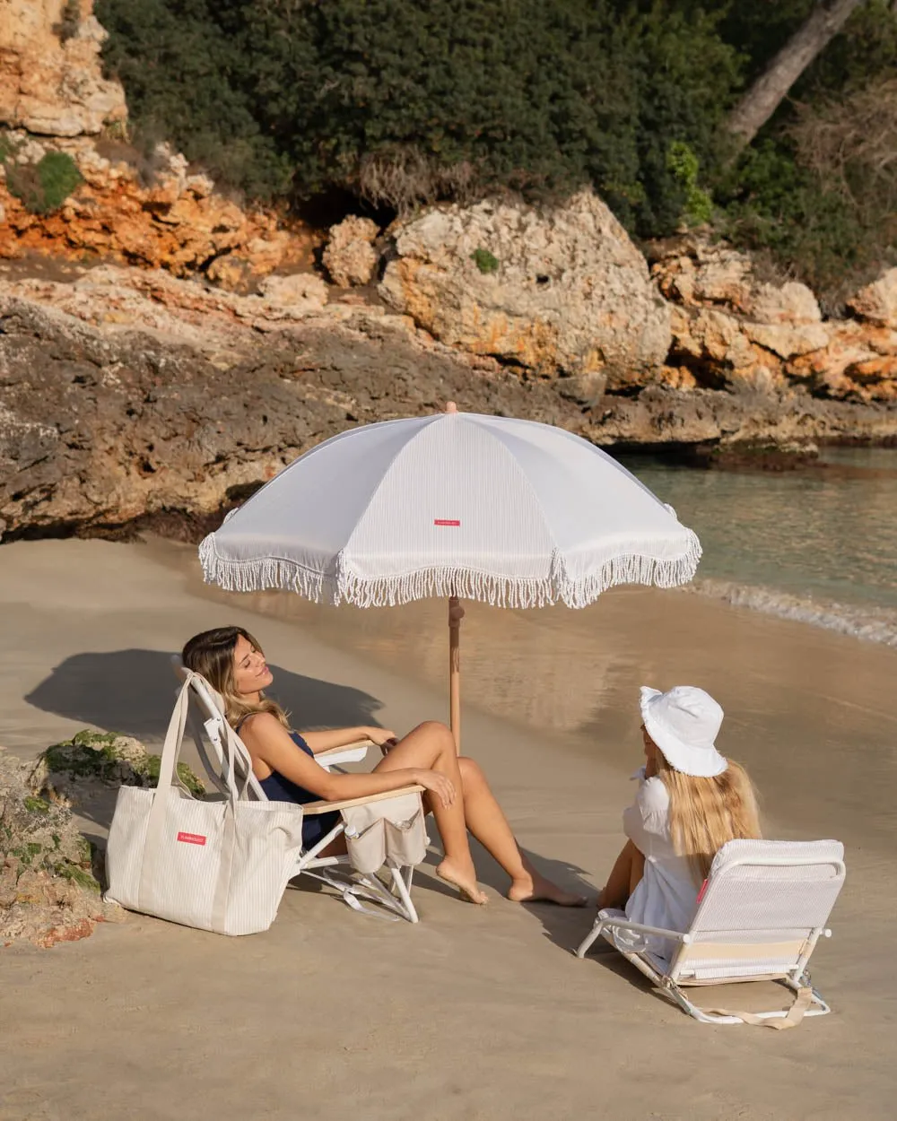 Silla pequeña playa beige - EDEN - Image 4