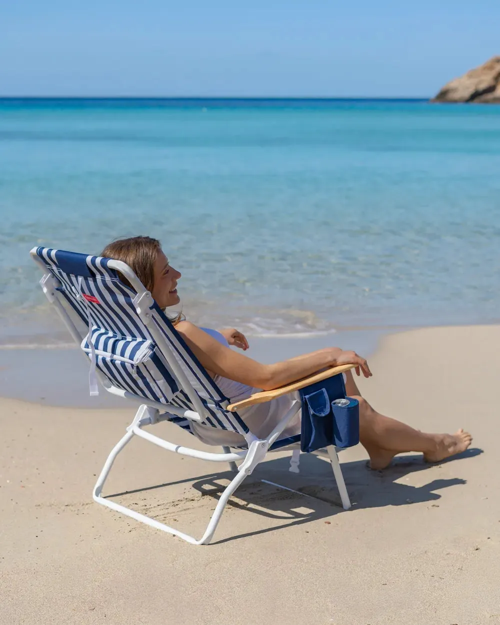 Silla de playa reclinable alta con nevera – LORELEI - Image 5