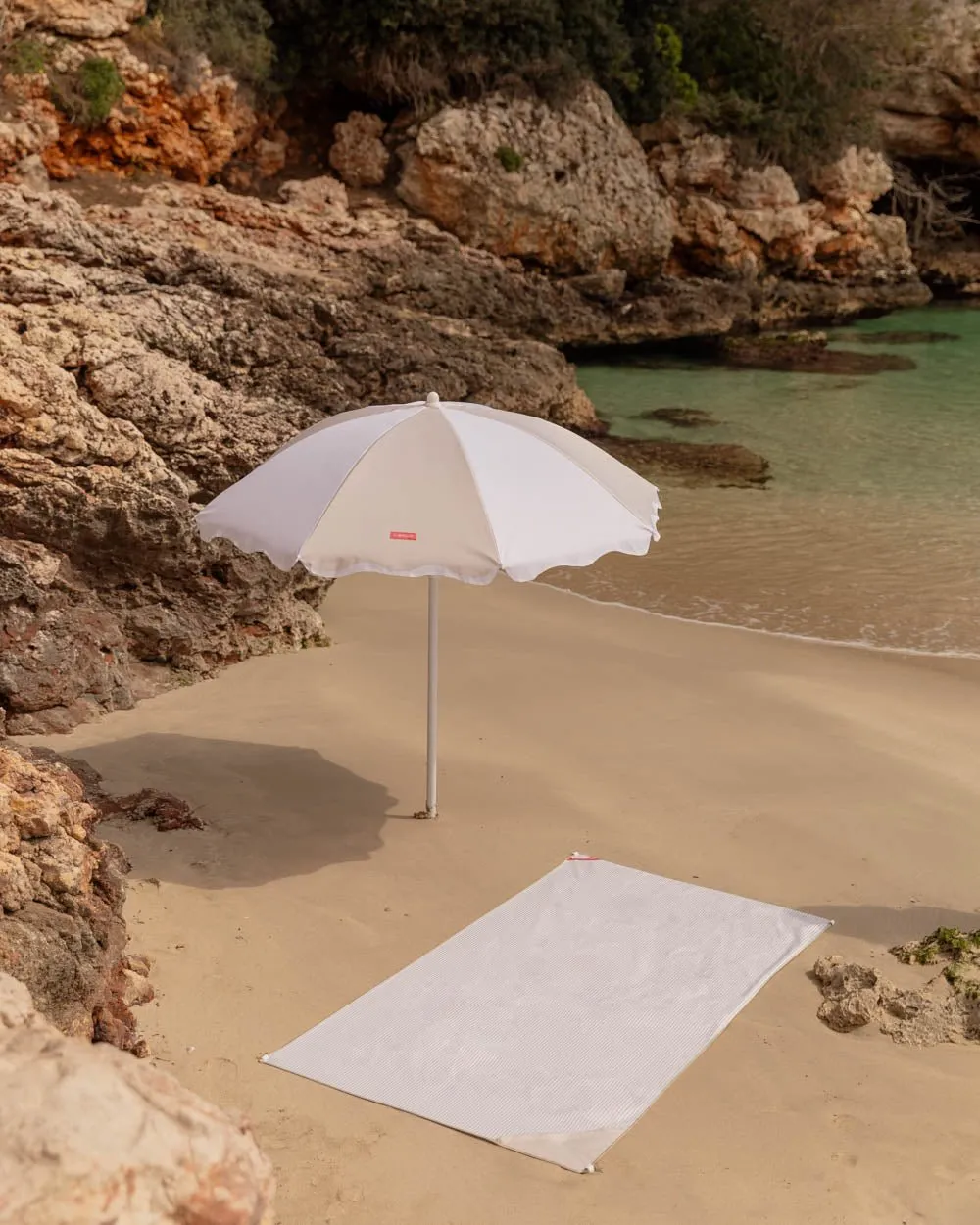 Sombrilla exterior beige - DANIA - Image 6