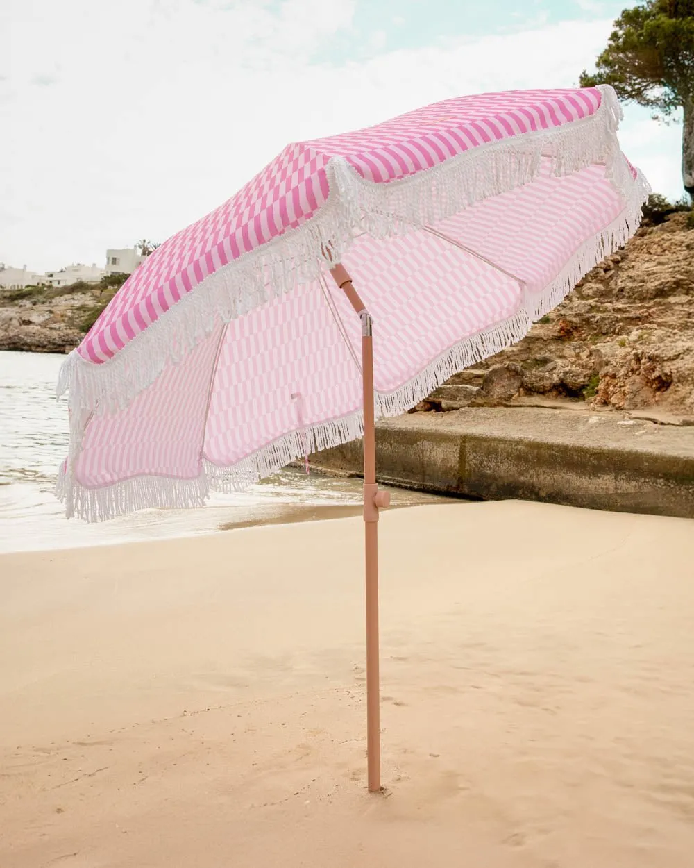 Sombrilla exterior rosa - CARAMEL - Image 6