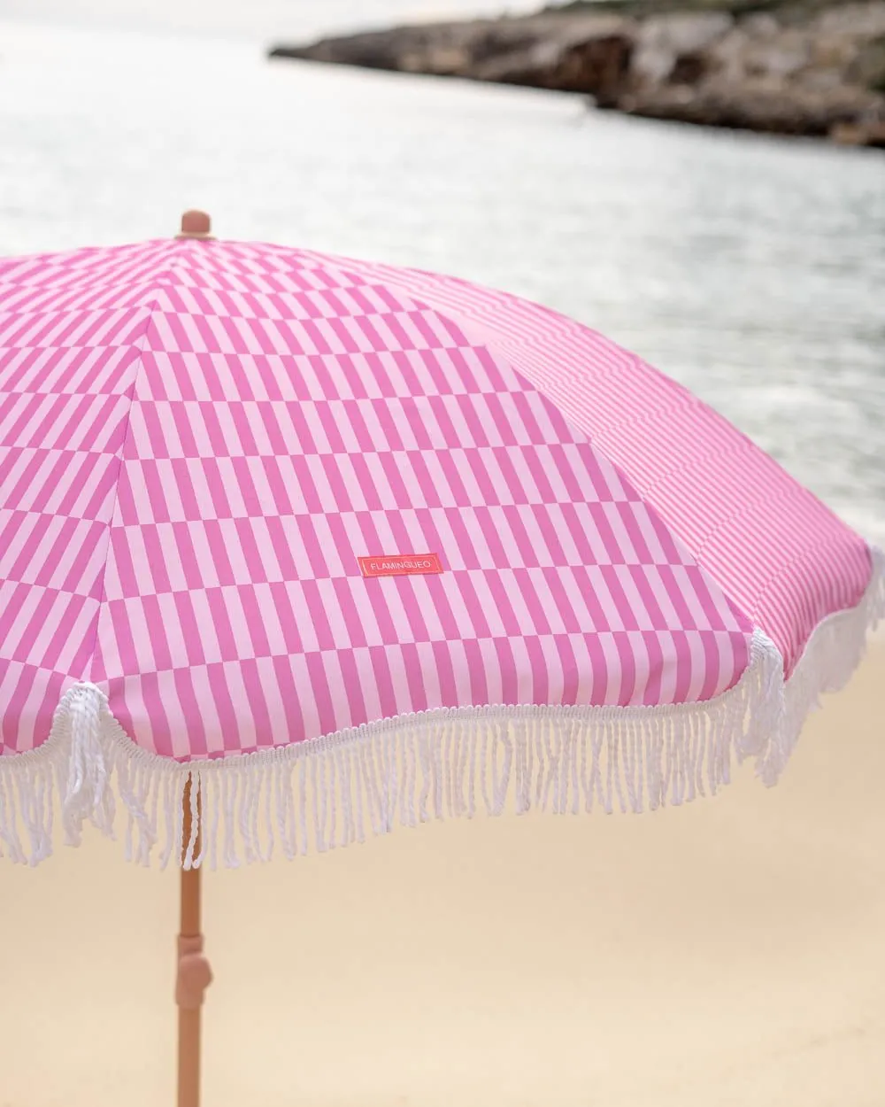 Sombrilla exterior rosa - CARAMEL - Image 7