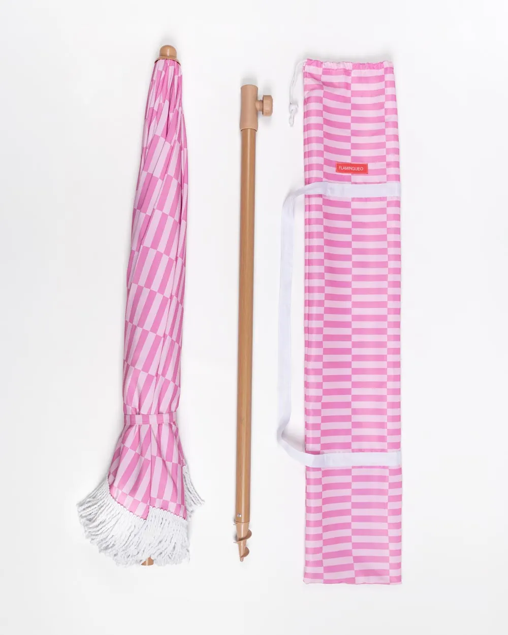 Sombrilla exterior rosa - CARAMEL - Image 9