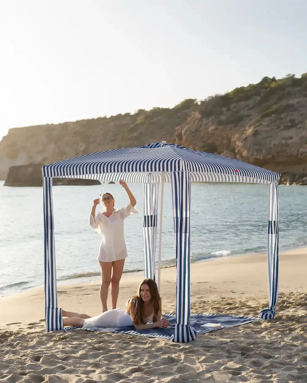 Toldo de playa con bolsillos de arena – SUNGOLD - Image 5