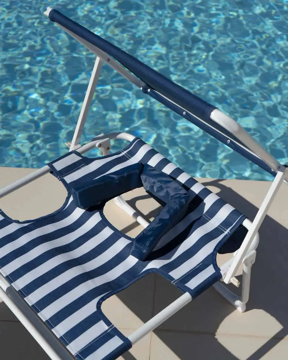 Tumbona de playa reclinable con parasol – TIVOLI - Image 7
